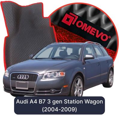 EVA bilgummimåtter OMEVO til Audi A4 B7 3 gen Kombi (2004-2009)
