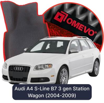 EVA bilgummimåtter OMEVO til Audi A4 S-Line B7 3 gen Kombi (2004-2009)