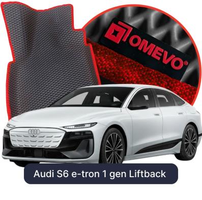 EVA bilgummimåtter OMEVO til Audi S6 e-tron 1 gen Liftback (2024-2026)