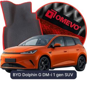 OMEVO 5D Pro EVA Bilmåtter til BYD Dolphin G DM-i 1 gen SUV (2021-2026)