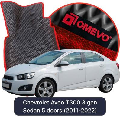 EVA bilgummimåtter OMEVO til Chevrolet Aveo T300 3. gen Sedan 5 døre (2011-2022)
