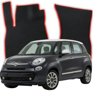 OMEVO EVA Bilmåtter® til Fiat 500L Living 1 gen Hatchback 5 døre (2012-2022)   
