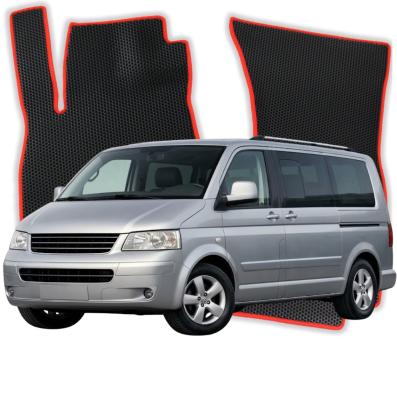 EVA bilgummimåtter OMEVO til Volkswagen Multivan T5 5 gen Minivan 5 døre (2003-2015)   