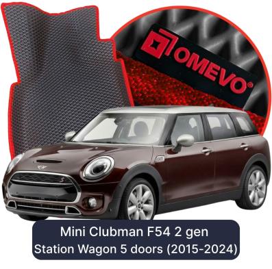 EVA bilgummimåtter OMEVO til Mini Clubman F54 2 gen Stationcar 5 døre (2015-2024)   