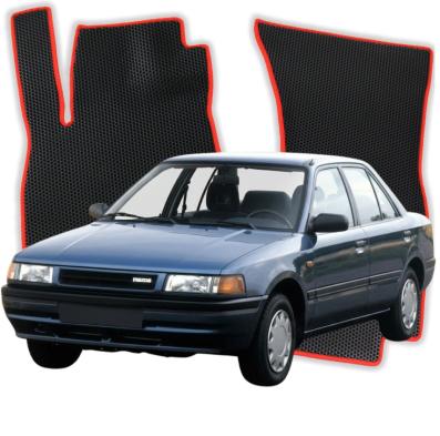 EVA bilgummimåtter OMEVO til Mazda 323 BG 4 gen Sedan (1989-1994)