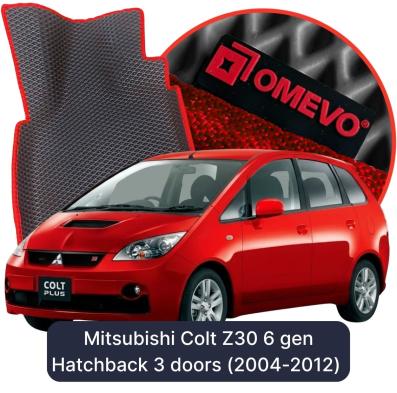 EVA bilgummimåtter OMEVO til Mitsubishi Colt Z30 6 gen Hatchback 3 døre (2004-2012)