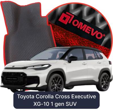 EVA bilgummimåtter OMEVO til Toyota Corolla Cross Executive XG-10 1 gen SUV (2020-2026)