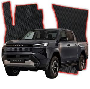 OMEVO EVA Bilmåtter® til Toyota Hilux 9 gen Pick-up 4 døre (2025-2026)