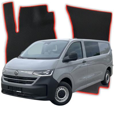 EVA bilgummimåtter OMEVO til Volkswagen Transporter 6 Sæder L2 T7 7 gen Varevogn 4 døre (2024-2026)