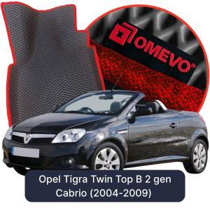 OMEVO 5D Pro EVA Bilmåtter til Opel Tigra Twin Top B 2. gen Cabrio (2004-2009)