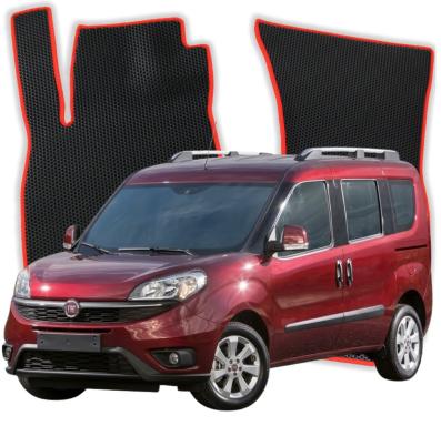 EVA bilgummimåtter OMEVO til Fiat Doblo 2 Sæder 2 gen Varevogn (2010-2022)