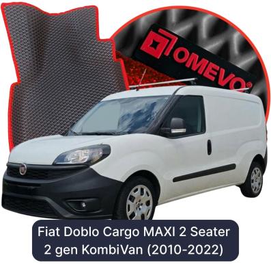 EVA bilgummimåtter OMEVO til Fiat Doblo Cargo MAXI 2 Sæder 2 gen Kombi-varevogn (2010-2022)