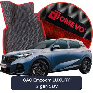 OMEVO 5D Pro EVA Bilmåtter til GAC Emzoom LUXURY 2 gen SUV (2023-2027)