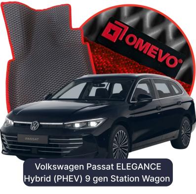 EVA bilgummimåtter OMEVO til Volkswagen Passat ELEGANCE Hybrid (PHEV) 9 gen Stationcar (2024-2026)