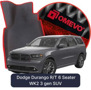 OMEVO 5D Pro EVA Bilmåtter til Dodge Durango R/T 6 Sæder WK2 3 gen SUV (2010-2026)
