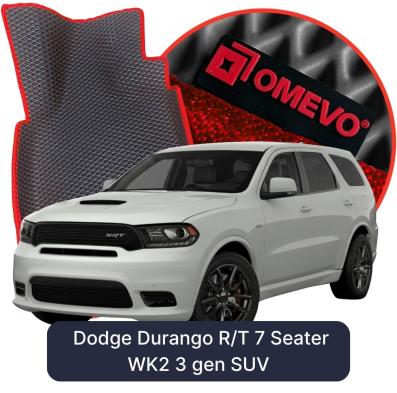EVA bilgummimåtter OMEVO til Dodge Durango R/T 7 Sæder WK2 3 gen SUV (2010-2026)