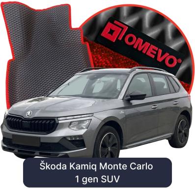 EVA bilgummimåtter OMEVO til Škoda Kamiq Monte Carlo 1 gen SUV (2019-2026)