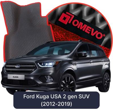 EVA bilgummimåtter OMEVO til Ford Kuga USA 2 gen SUV (2012-2019)