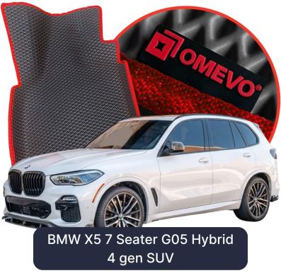 EVA bilgummimåtter OMEVO til BMW X5 7 Sæder G05 Hybrid 4 gen SUV (2018-2026)