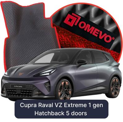 EVA bilgummimåtter OMEVO til Cupra Raval VZ Extreme 1 gen Hatchback 5 døre (2026-2027)