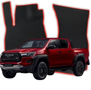 OMEVO EVA Bilmåtter® til Toyota Hilux Invincible 8 gen Pick-up 4 døre (2015-2025)