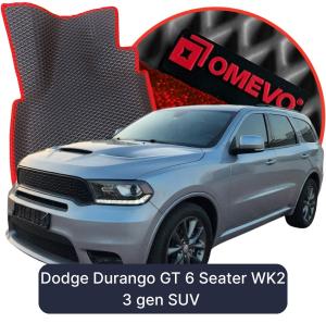 OMEVO 5D Pro EVA Bilmåtter til Dodge Durango GT 6 Sæder WK2 3 gen SUV (2010-2026)