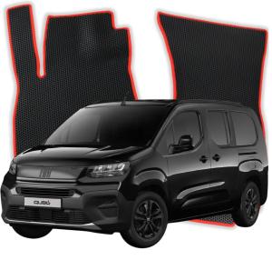 OMEVO EVA Bilmåtter® til Fiat Qubo L 7 Sæder 1 gen Minivan (2026-2026)