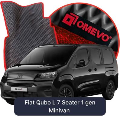 EVA bilgummimåtter OMEVO til Fiat Qubo L 7 Sæder 1 gen Minivan (2026-2026)