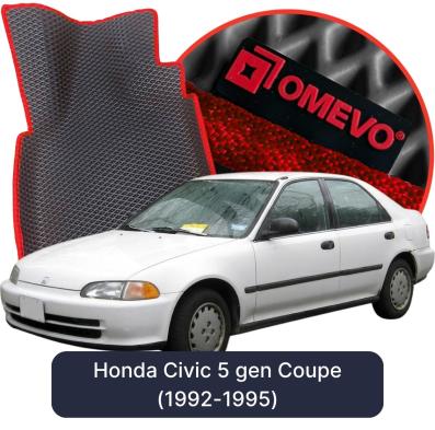 EVA bilgummimåtter OMEVO til Honda Civic 5 gen Coupe (1992-1995)