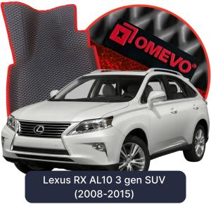 OMEVO 5D Pro EVA Bilmåtter til Lexus RX AL10 3 gen SUV (2008-2015)