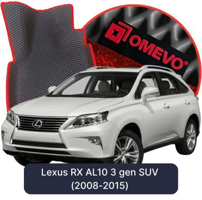 EVA bilgummimåtter OMEVO til Lexus RX AL10 3 gen SUV (2008-2015)