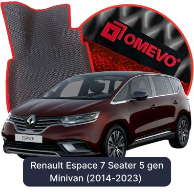 EVA bilgummimåtter OMEVO til Renault Espace 7 Sæder 5 gen Minivan (2014-2023)