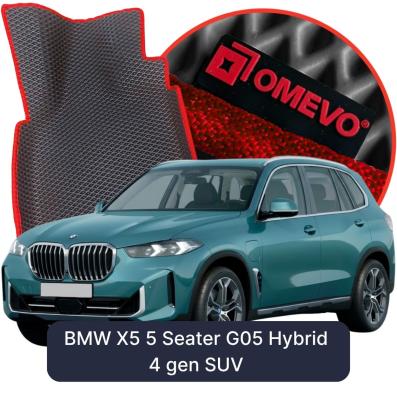 EVA bilgummimåtter OMEVO til BMW X5 5 Sæder G05 Hybrid 4 gen SUV (2018-2026)