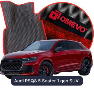 OMEVO 5D Pro EVA Bilmåtter til Audi RSQ8 5 Sæder 1 gen SUV (2018-2026)