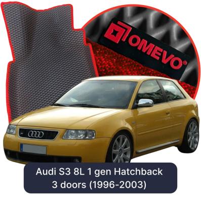 EVA bilgummimåtter OMEVO til Audi S3 8L 1 gen Hatchback 3 døre (1996-2003)