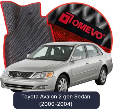 EVA bilgummimåtter OMEVO til Toyota Avalon 2 gen Sedan (2000-2004)